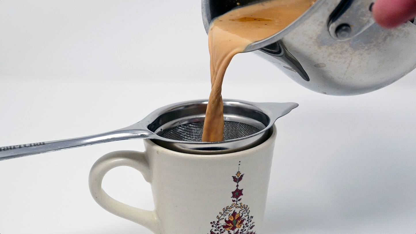 Premium Double-Mesh Tea Strainer