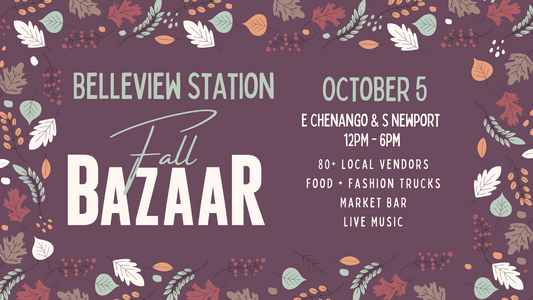 Announcing Belleview Station Fall BAZAAR Participation!