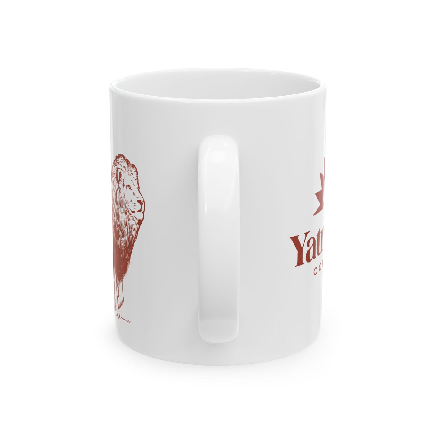 Rooibos Red Lion Ceramic Mug (11oz, 15oz)