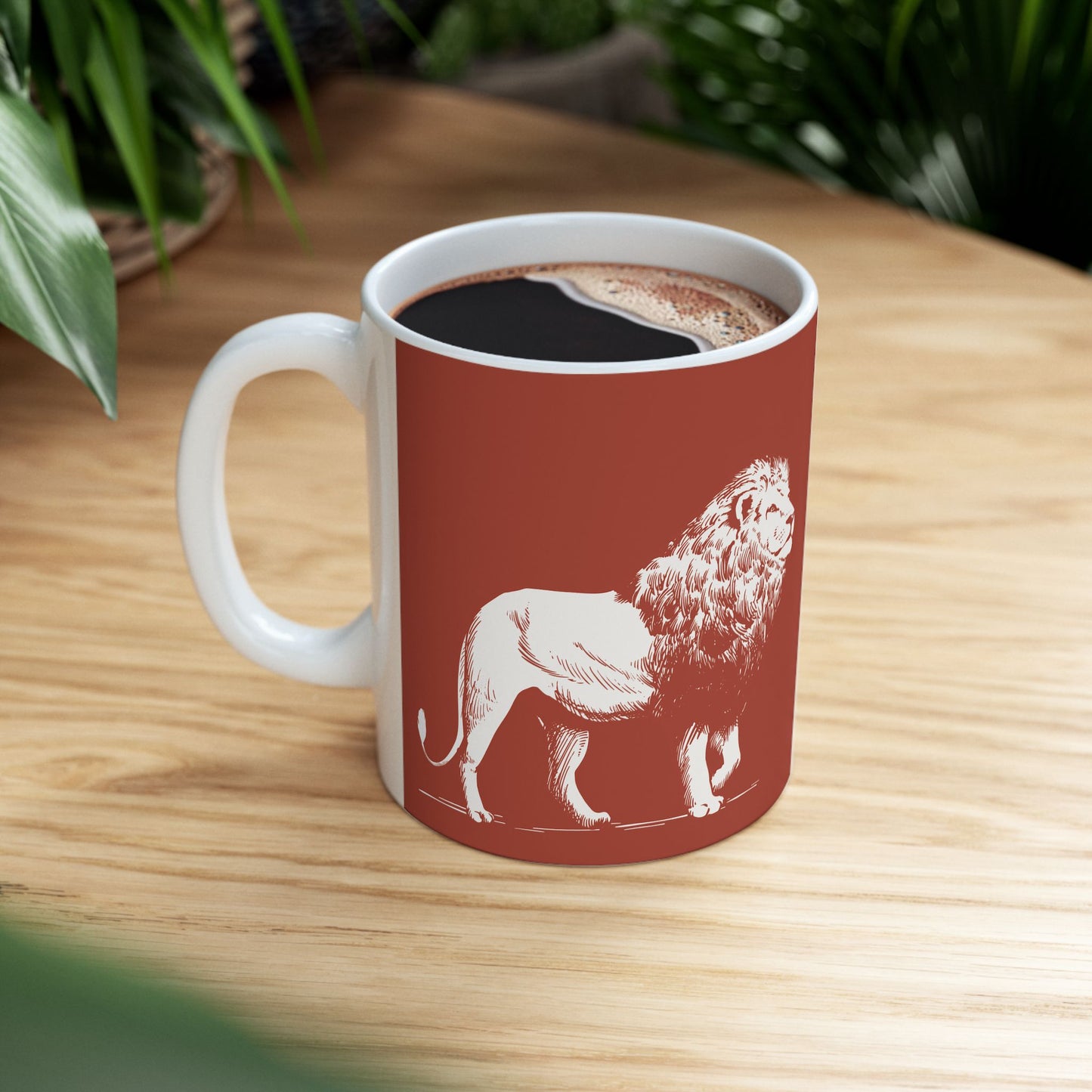 Rooibos Masala Lion Mug