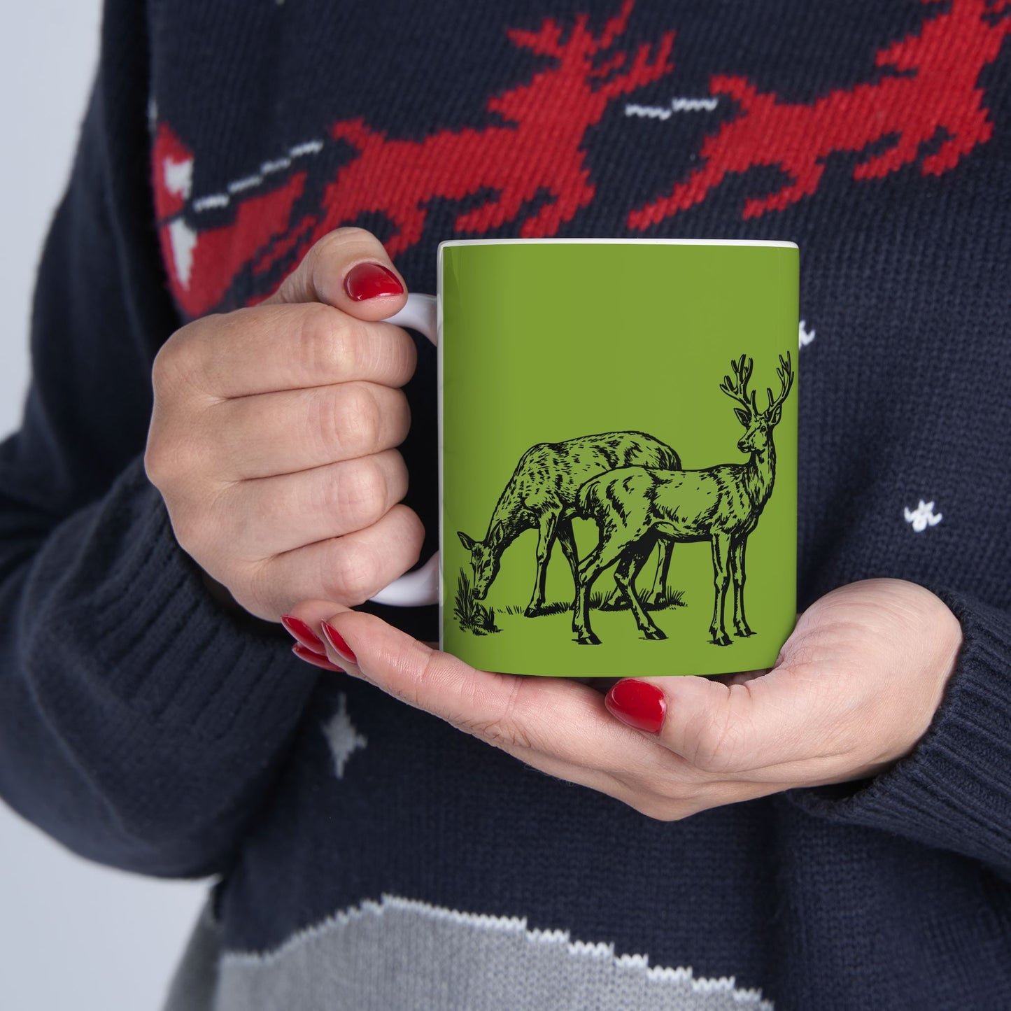 Cardamom Masala Deer Mug