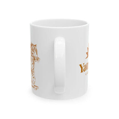 Turmeric Golden Tiger Ceramic Mug (11oz, 15oz)