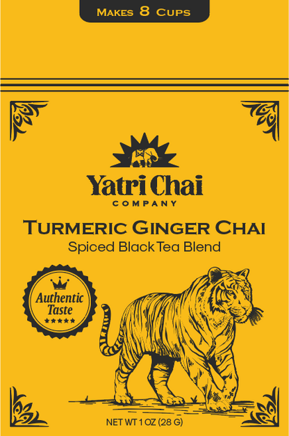 Turmeric Ginger Masala Chai